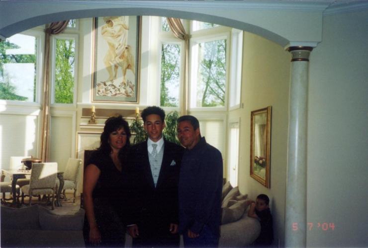 at home